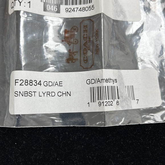 Coach Demi Fine Sunburst Layered Chain Necklace - Picture 2 of 9